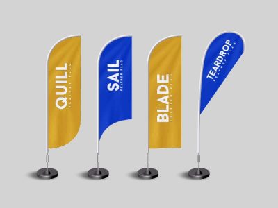 Feather Flag Banners Design and Printing in Lagos Nigeria