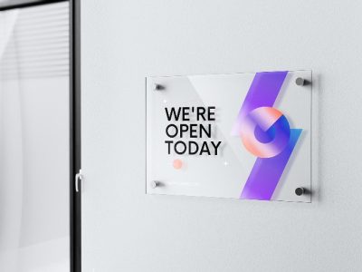 Indoor Wall Glass Signage in Lagos Nigeria