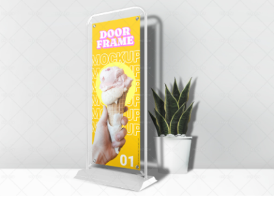 Custom Door-Shaped Banners in Lagos Nigeria