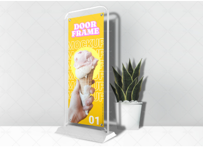Custom Door-Shaped Banners in Lagos Nigeria