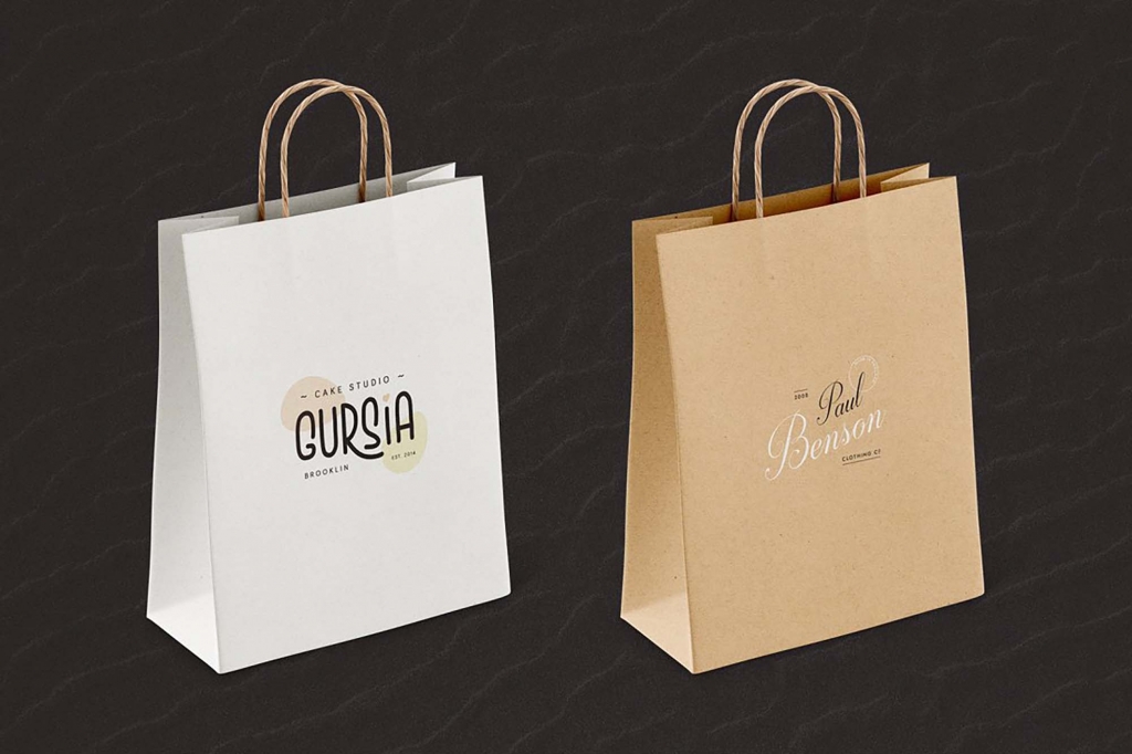Custom Paper Bags Printing and Designing