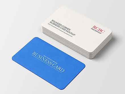 Round Corners Business Cards
