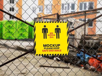 construction site signs in Lagos, Nigeria