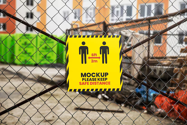 construction site signs in Lagos, Nigeria