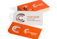 custom die cut business cards in Lagos Nigeria