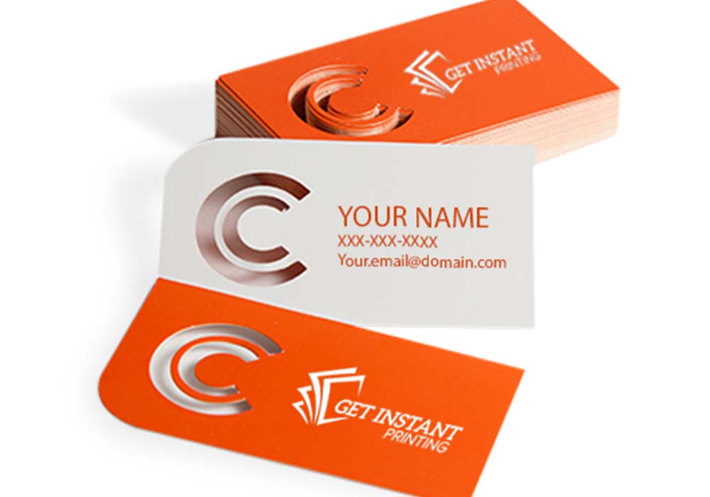 custom die cut business cards in Lagos Nigeria