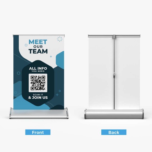 Tabletop Retractable Banner Stand